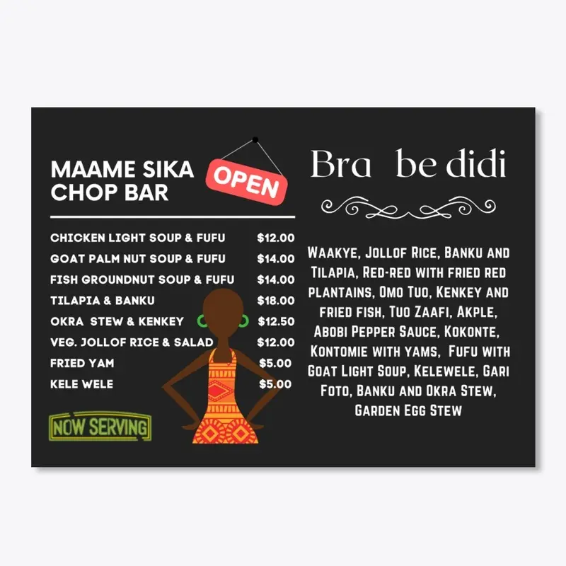 MAAME SIKA CHOP BAR