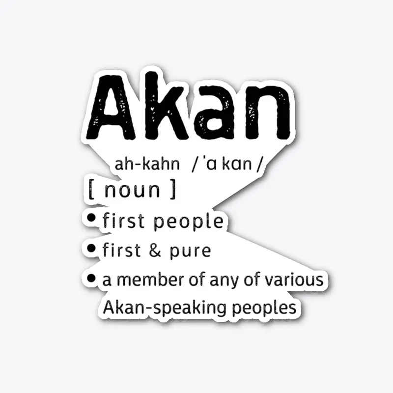 AKAN-NOUN 